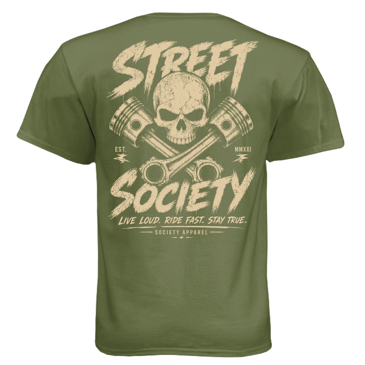 Military Green - N6210 - BACK