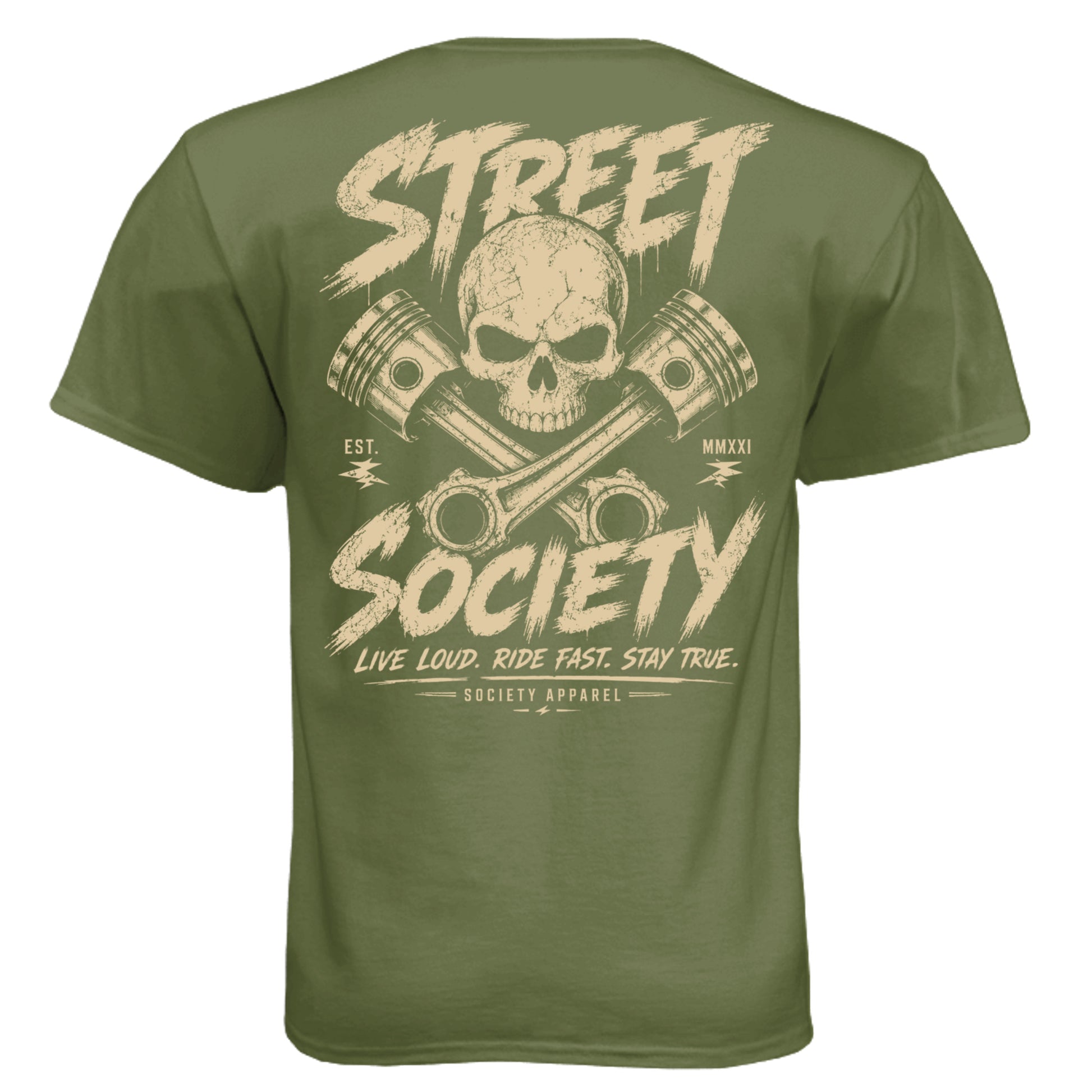 Military Green - N6210 - BACK