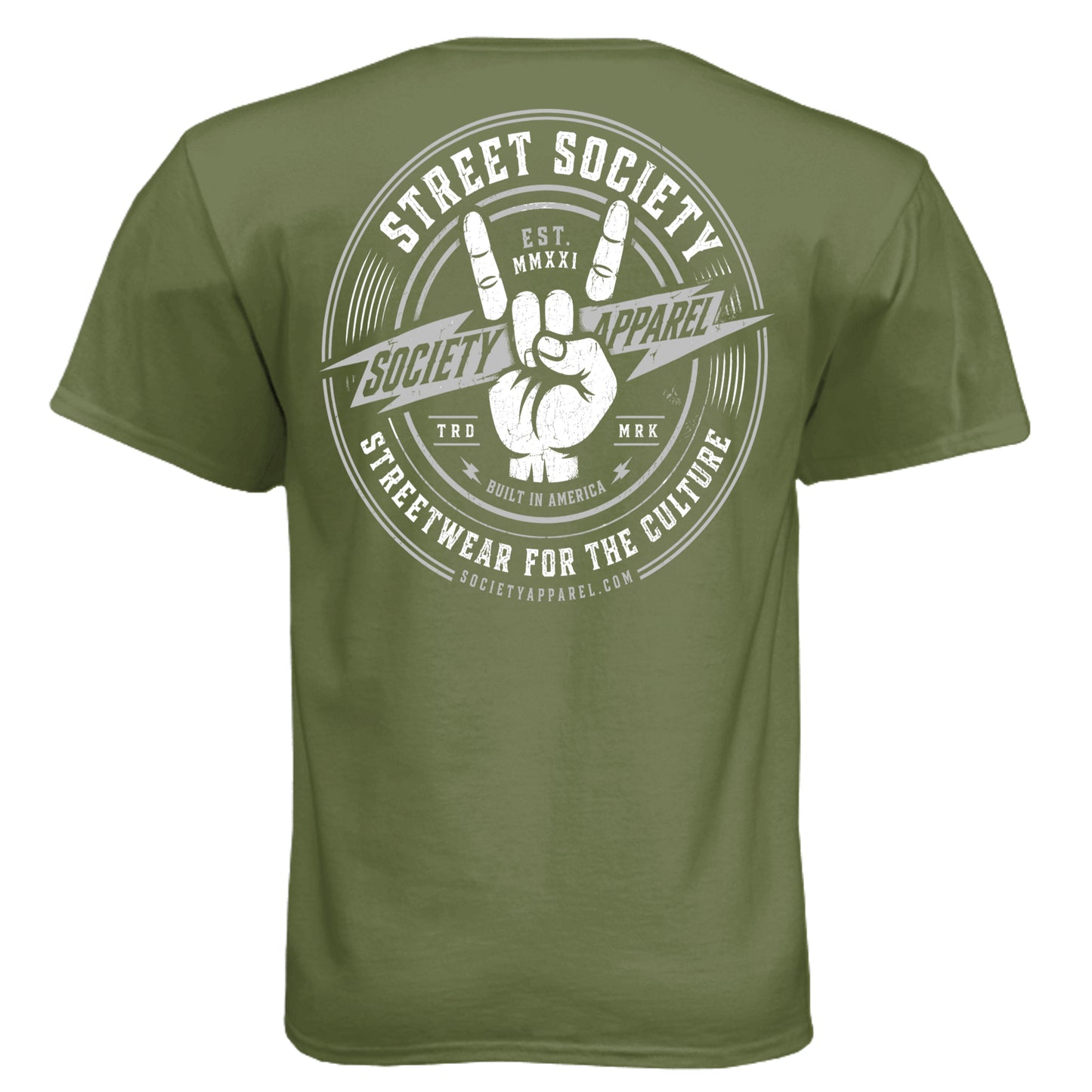 Military Green - N6210 - BACK