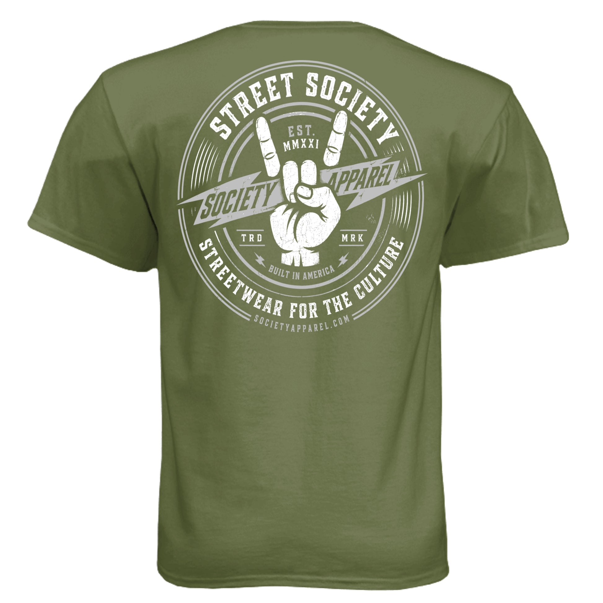 Military Green - N6210 - BACK