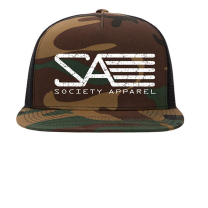Green Camo/ Black - 6006 - FRONT