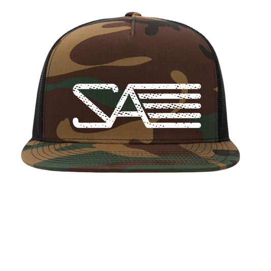 Green Camo/ Black - 6006 - FRONT