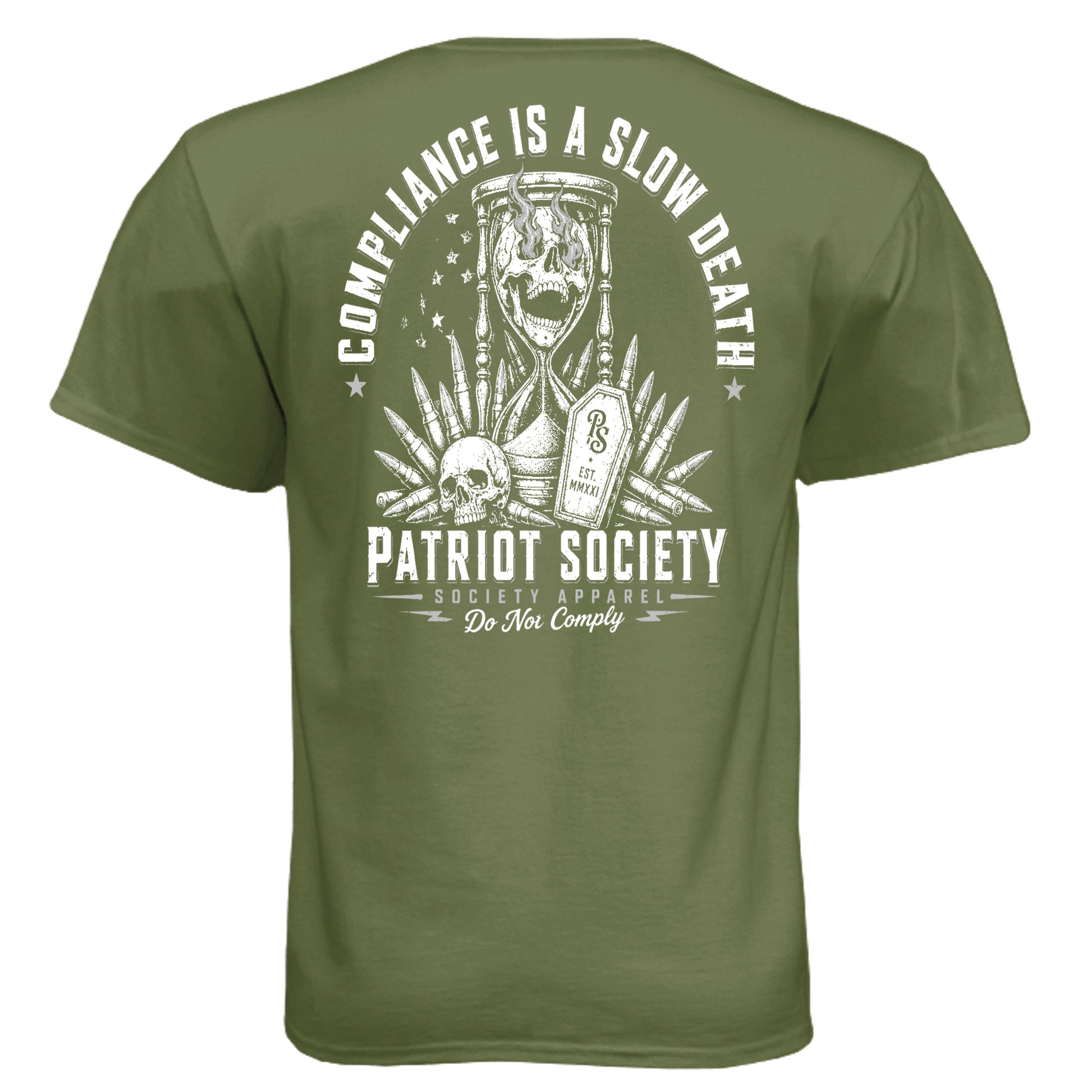 Military Green - N6210 - BACK