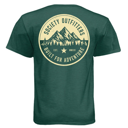Heather Forest Green - N6210 - BACK