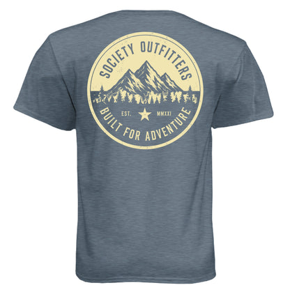 Heather Slate Blue - N6210 - BACK