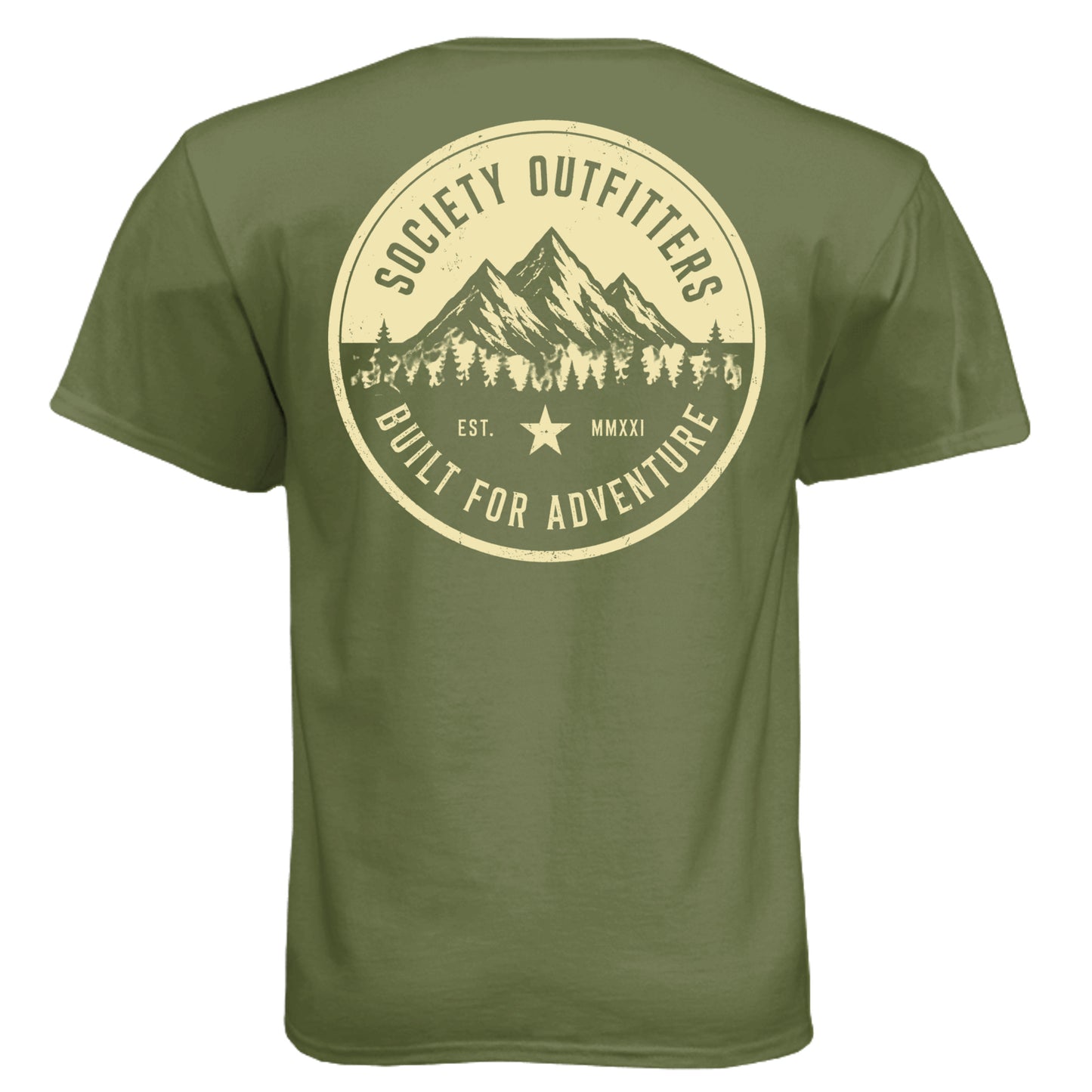 Military Green - N6210 - BACK