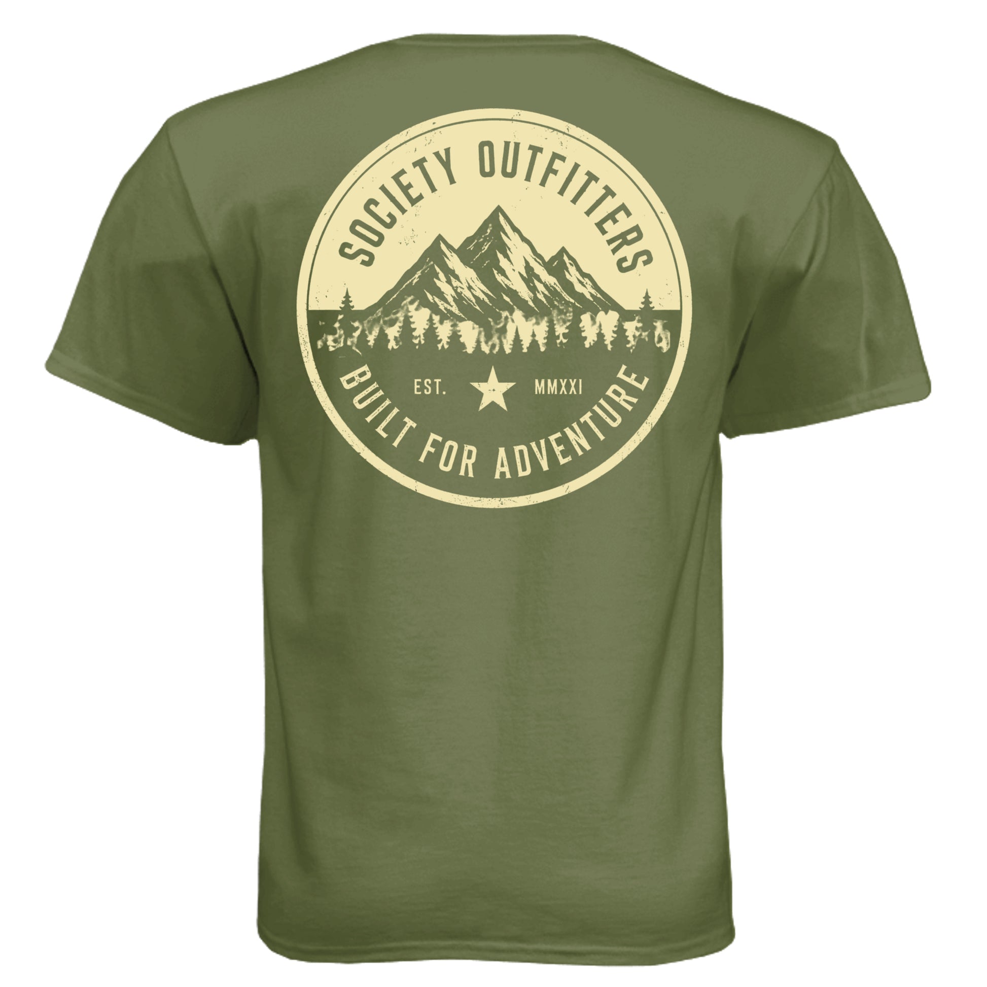 Military Green - N6210 - BACK