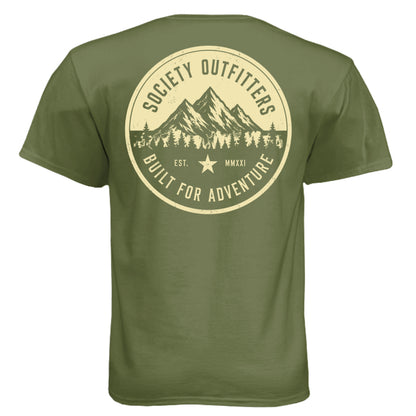 Military Green - N6210 - BACK
