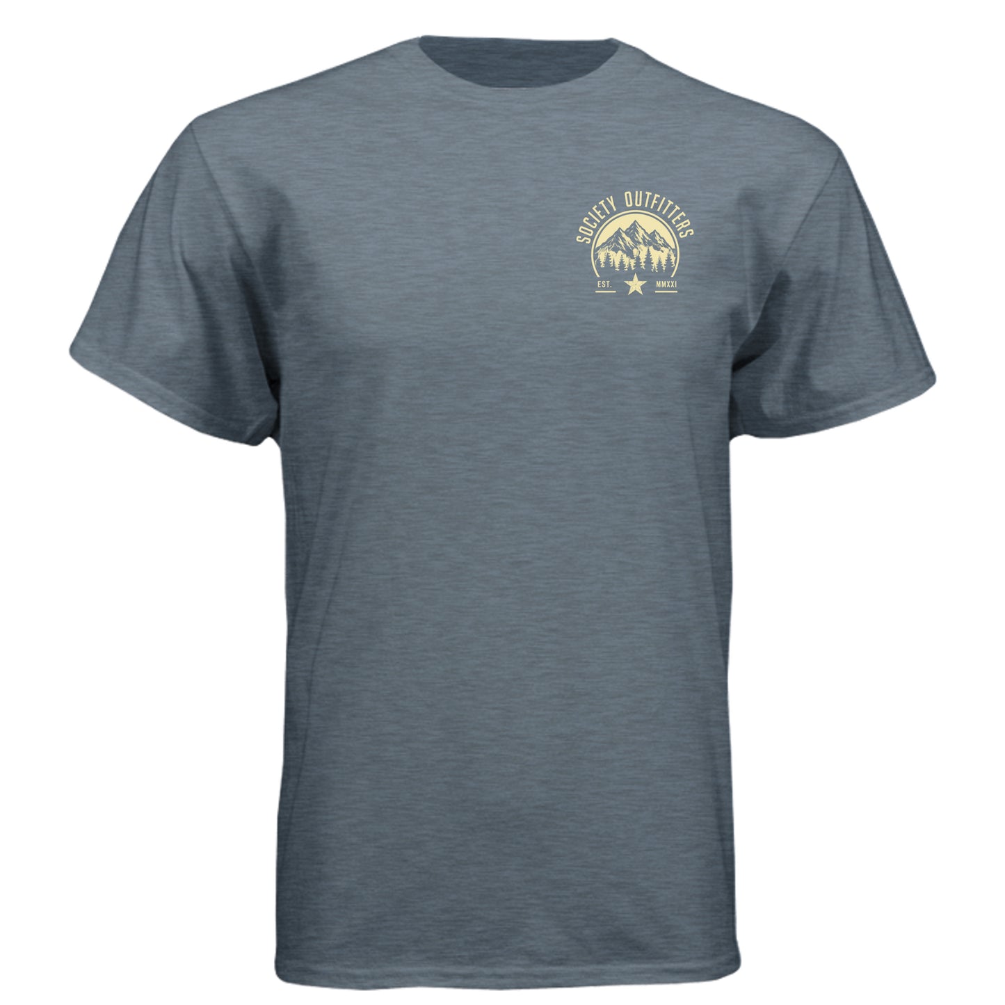 Heather Slate Blue - N6210 - FRONT