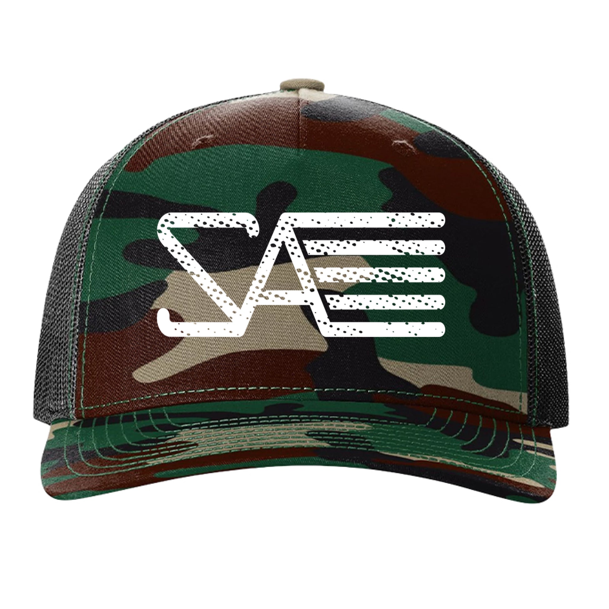 Green Camo/ Black - 112PFP - FRONT
