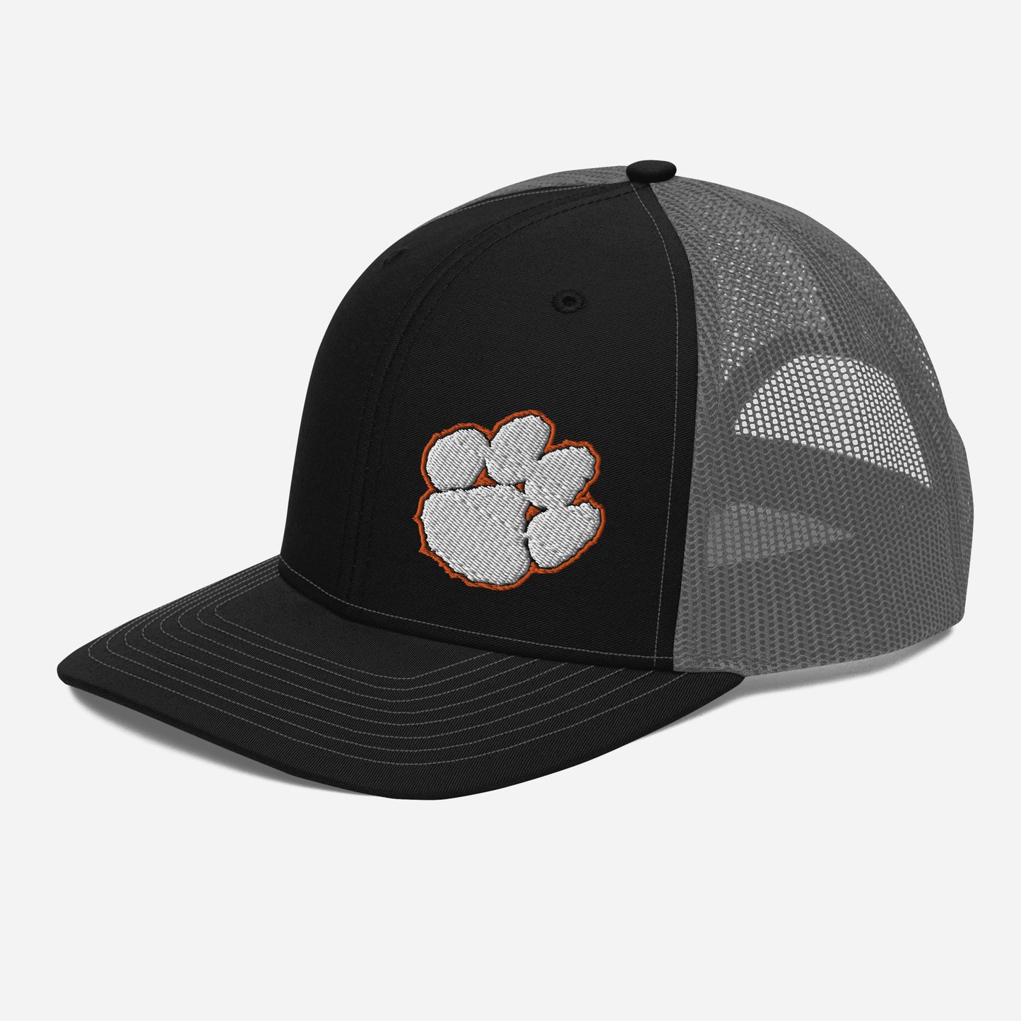 richardson 112 trucker hat (white paw - left)