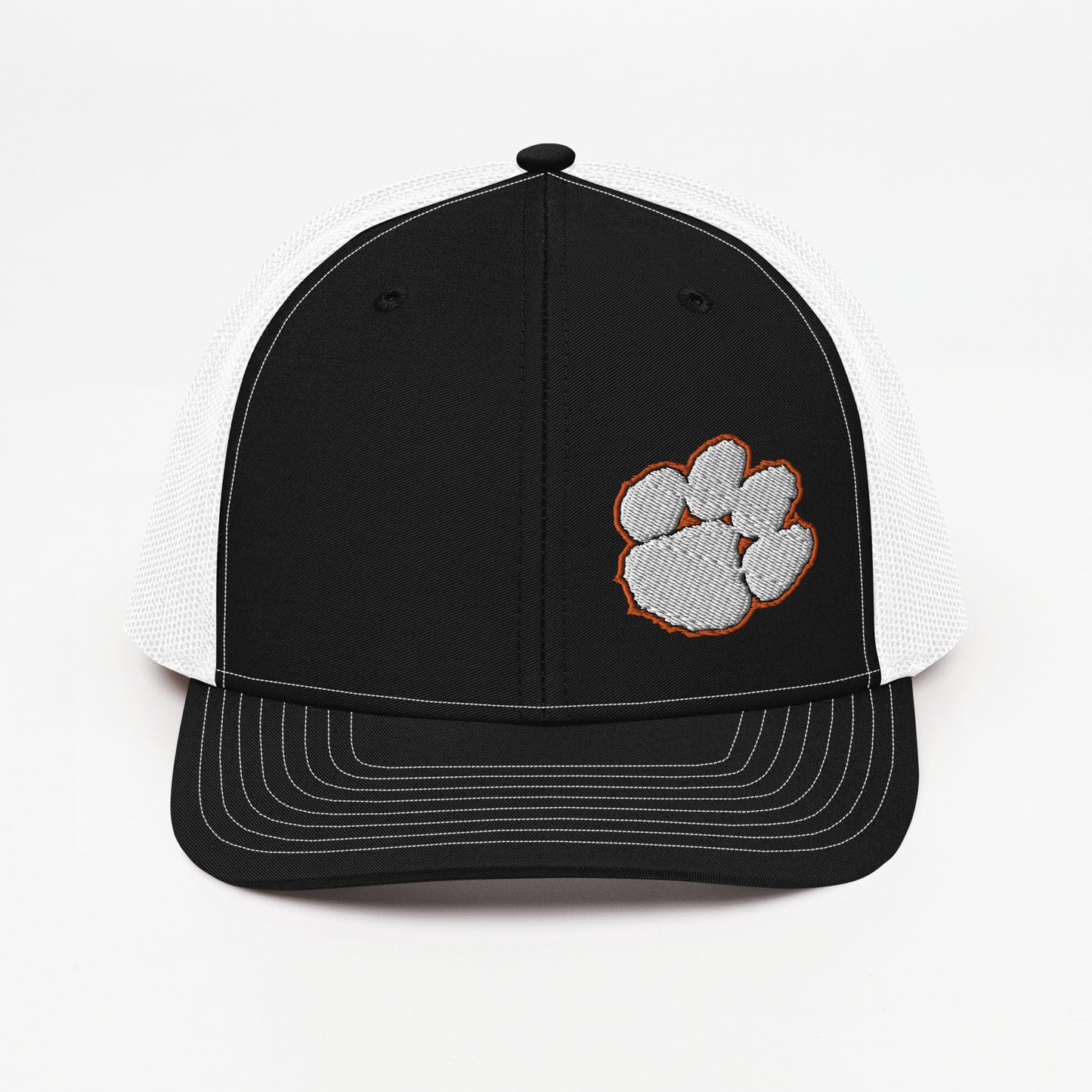 richardson 112 trucker hat (white paw - left)