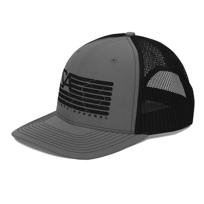 richardson 112 snapback • black flag