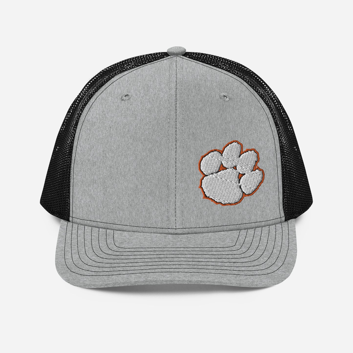 richardson 112 trucker hat (white paw - left)