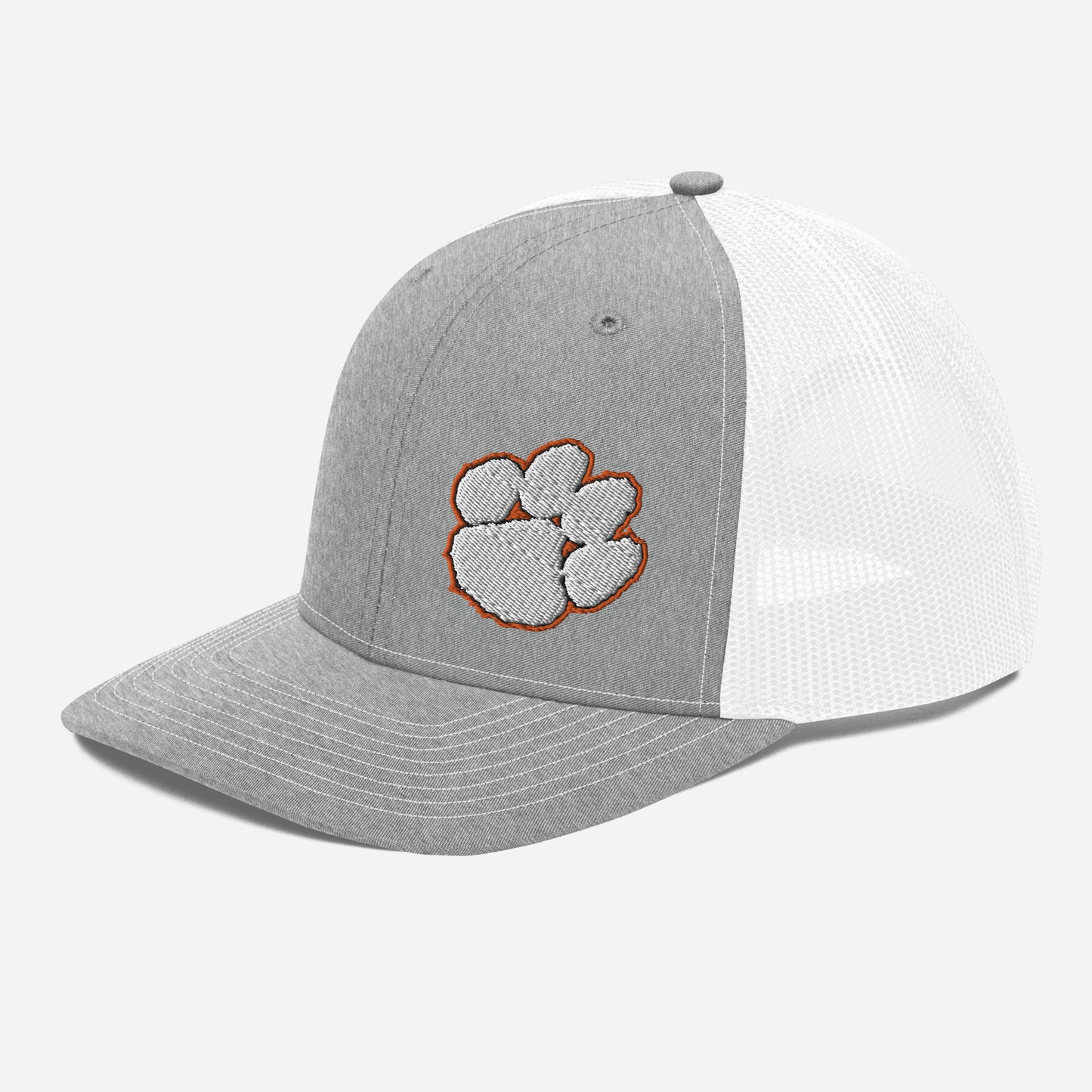 richardson 112 trucker hat (white paw - left)