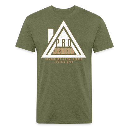 pro construction • model 2 (front only) - heather military green