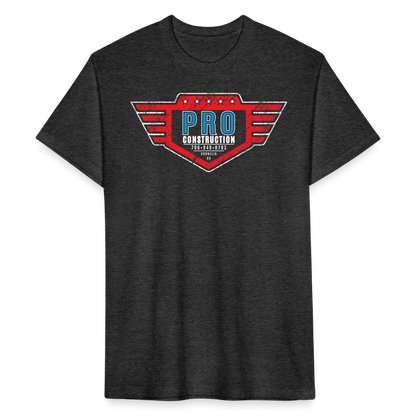 pro construction • model 1 (front only) - heather black