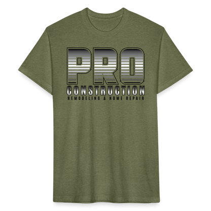 pro construction • model 3 (front only) - heather military green