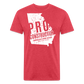 pro construction • model 4 (front only) - heather red