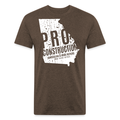 pro construction • model 4 (front only) - heather espresso