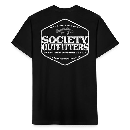 society outfitters • bent rods & dad bods - black