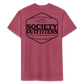 society outfitters • bent rods & dad bods (black) - heather burgundy