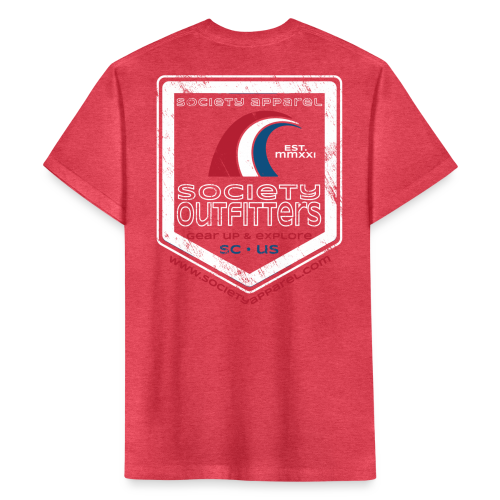 society outfitters • gear up (basic rwb) - heather red