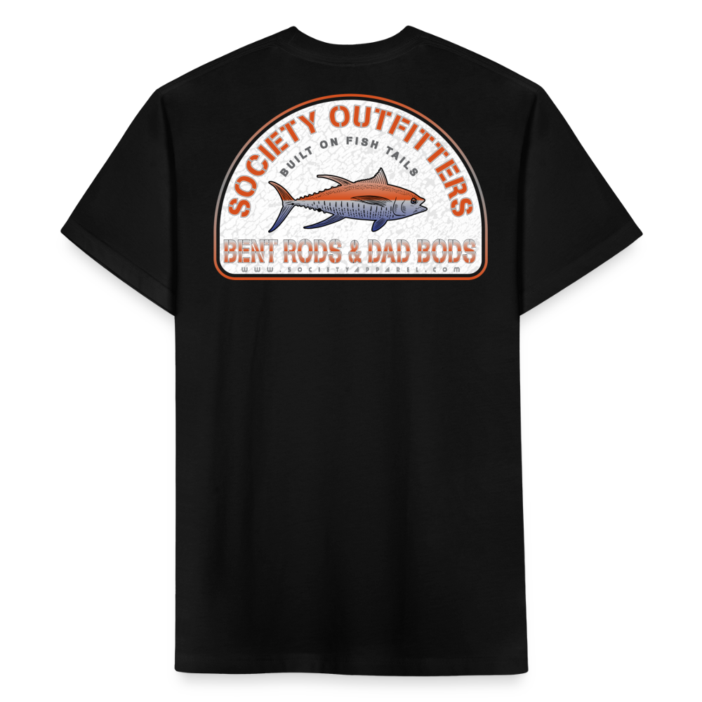 society outfitters • bent rods & dad bods - black