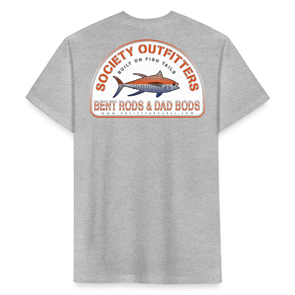 society outfitters • bent rods & dad bods - heather gray