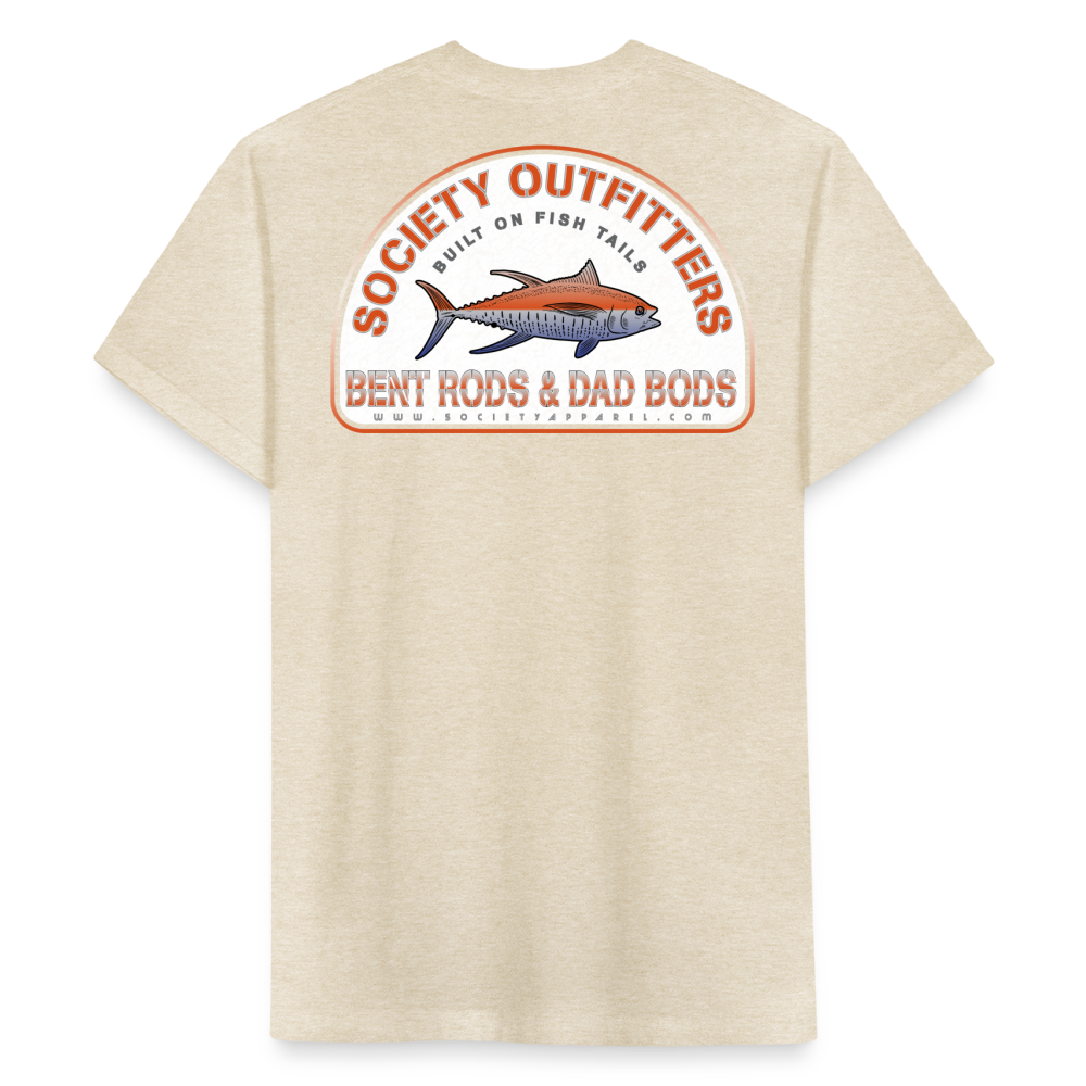 society outfitters • bent rods & dad bods - heather cream