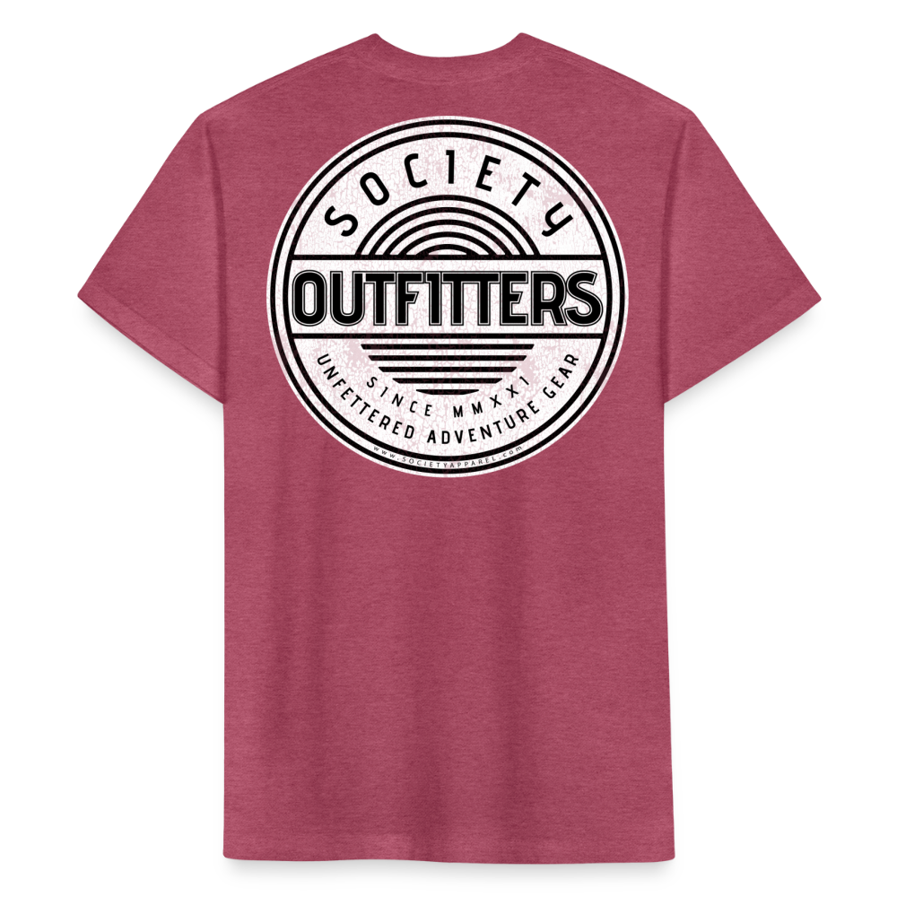 society outfitters • unfettered - heather burgundy