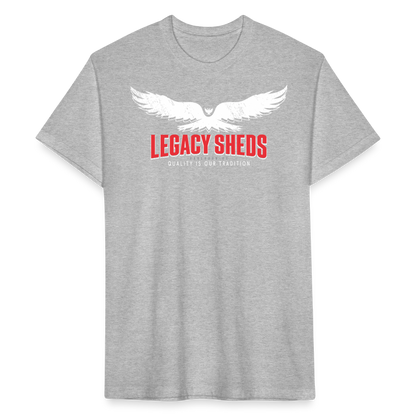 legacy sheds • model 1 (front only) - heather gray