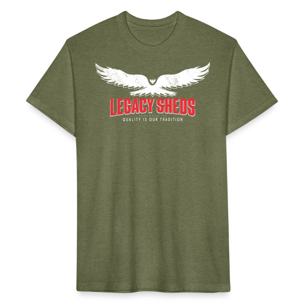 legacy sheds • model 1 (front only) - heather military green