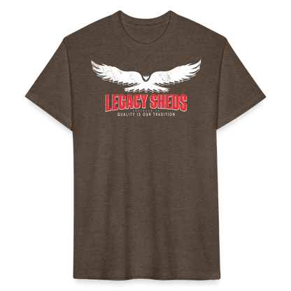legacy sheds • model 1 (front only) - heather espresso
