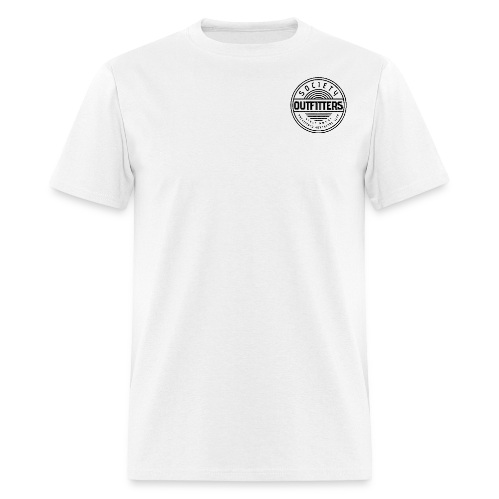 society outfitters • unfettered (100% cotton) - white