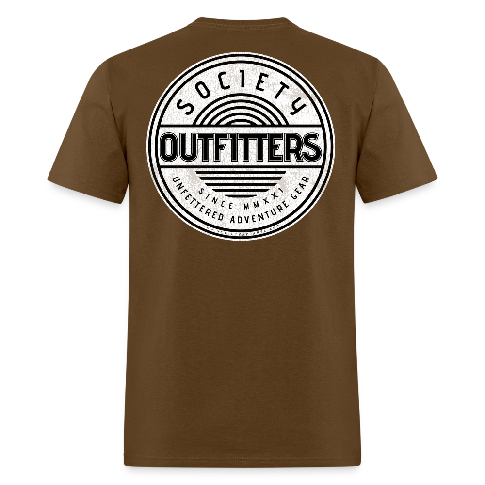 society outfitters • unfettered (100% cotton) - brown