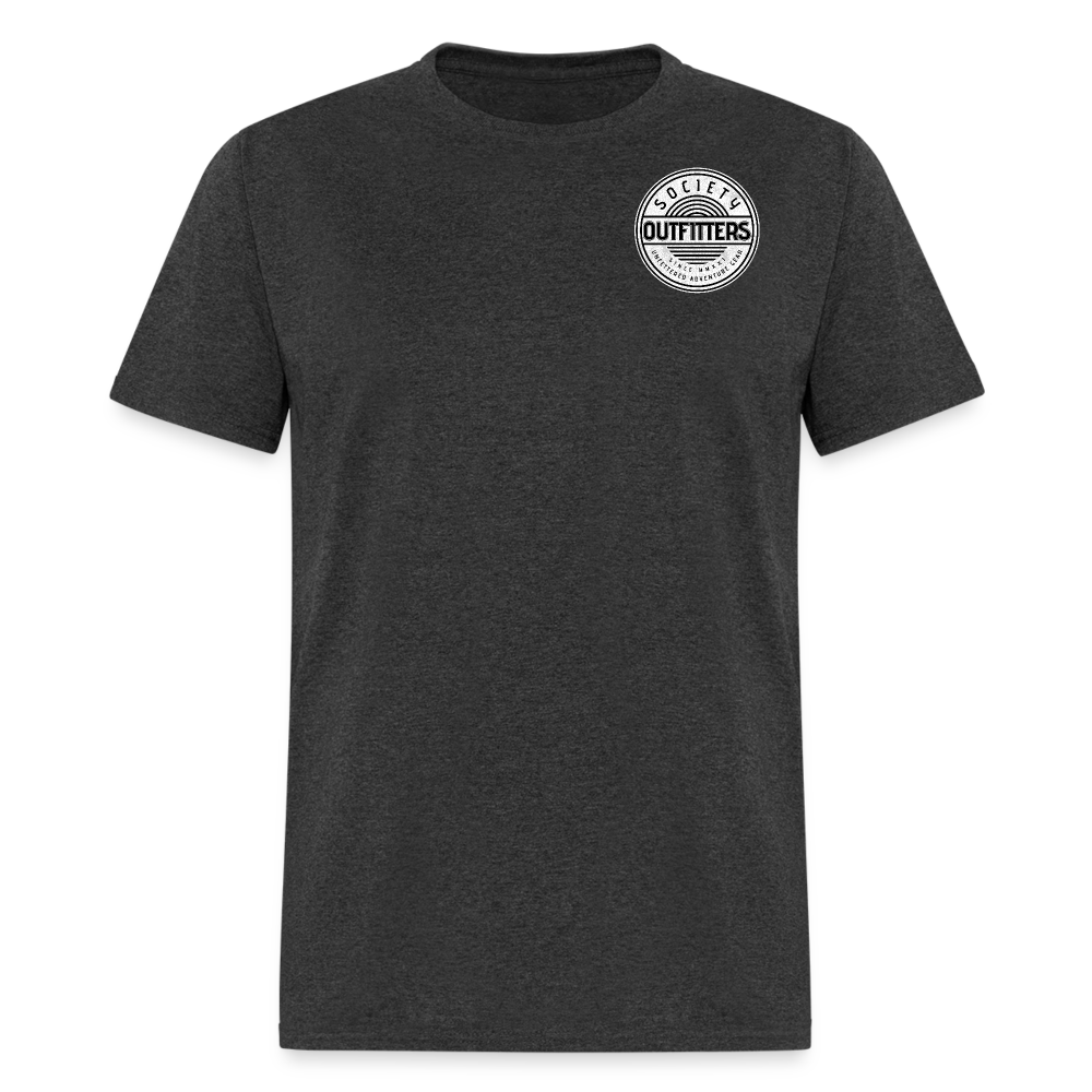 society outfitters • unfettered (100% cotton) - heather black