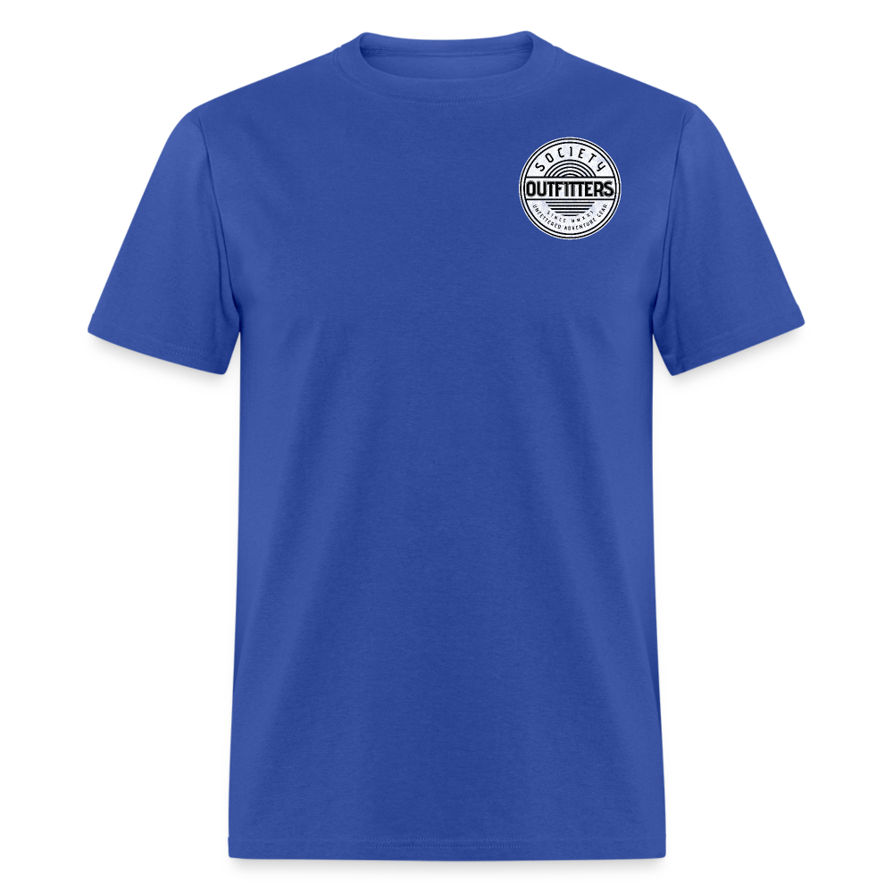 society outfitters • unfettered (100% cotton) - royal blue