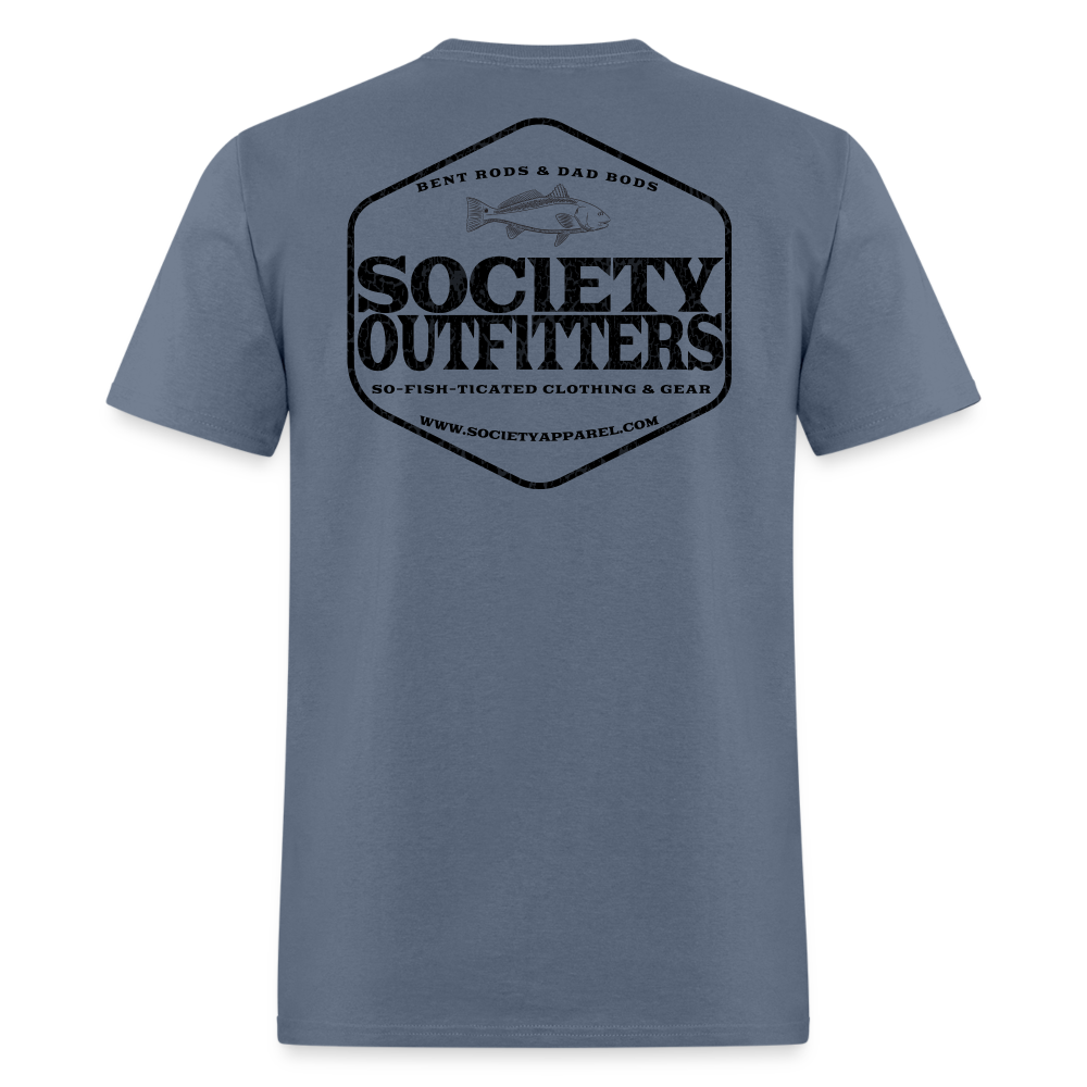society outfitters • so-fish-ticated - black (100% cotton) - denim