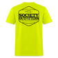 society outfitters • so-fish-ticated - black (100% cotton) - safety green