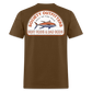 society outfitters • bent rods & dad bods (100% cotton) - brown