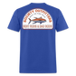 society outfitters • bent rods & dad bods (100% cotton) - royal blue