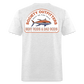 society outfitters • bent rods & dad bods (100% cotton) - light heather gray