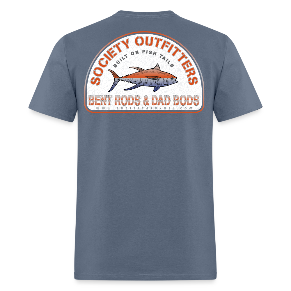 society outfitters • bent rods & dad bods (100% cotton) - denim