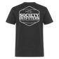 society outfitters • so-fish-ticated - white (100% cotton) - heather black