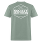 society outfitters • so-fish-ticated - white (100% cotton) - sage