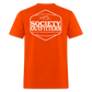 society outfitters • so-fish-ticated - white (100% cotton) - orange