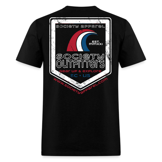 society outfitters • gear up rwb (100% cotton) - black