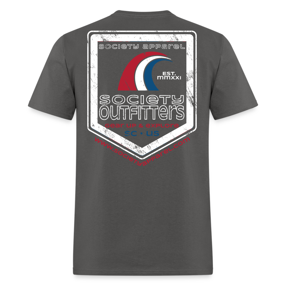 society outfitters • gear up rwb (100% cotton) - charcoal