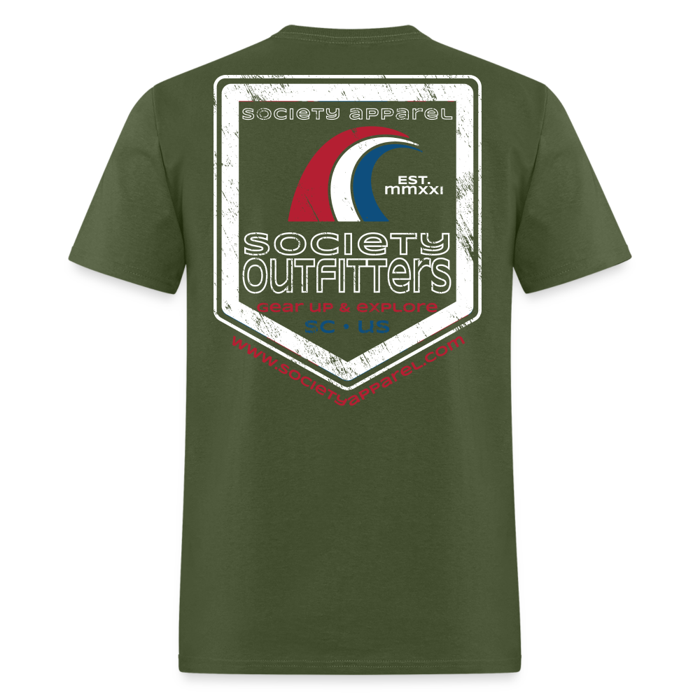 society outfitters • gear up rwb (100% cotton) - military green